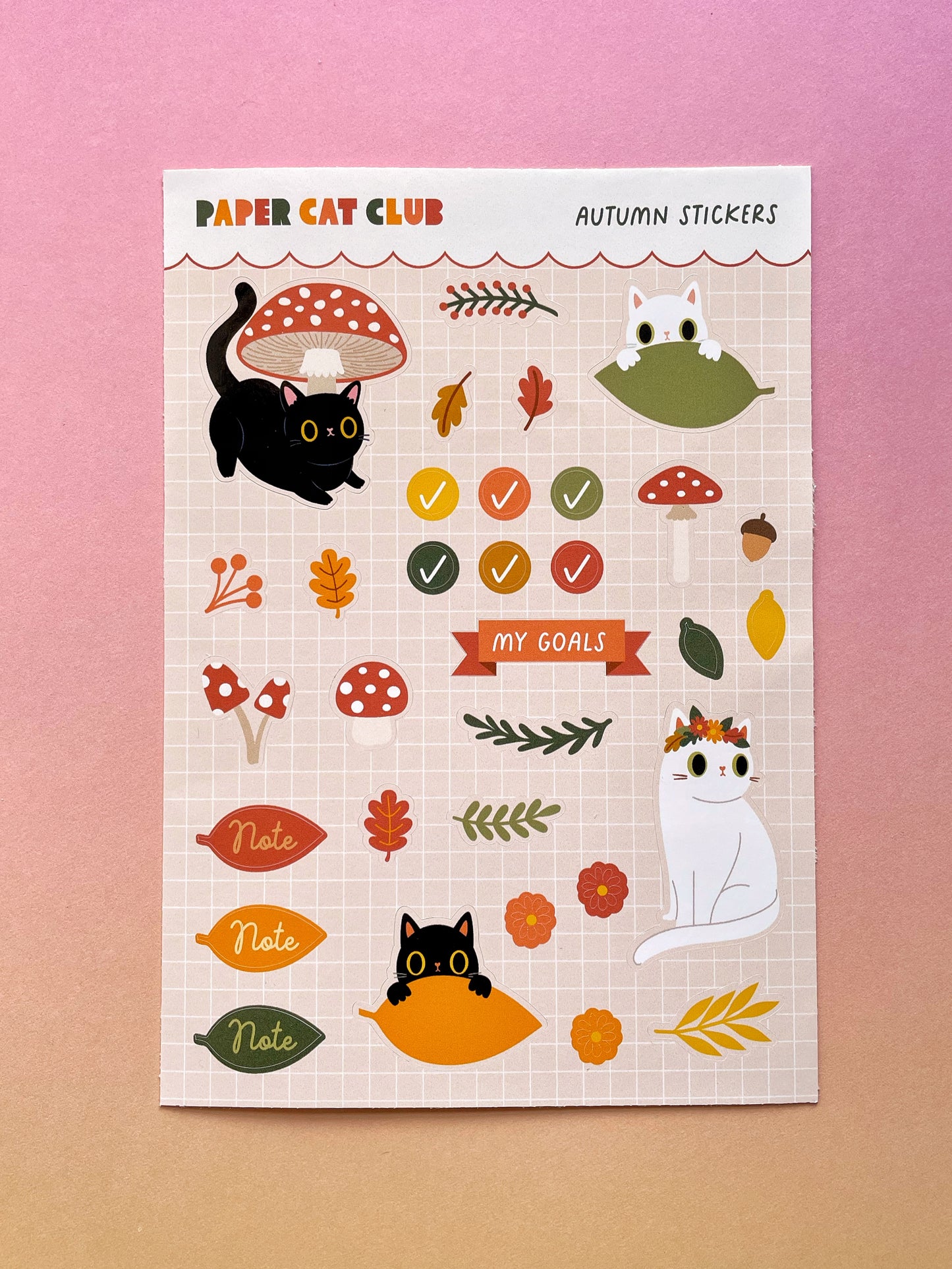 Cute Planner Stickers - perfect for bullet journal or planner