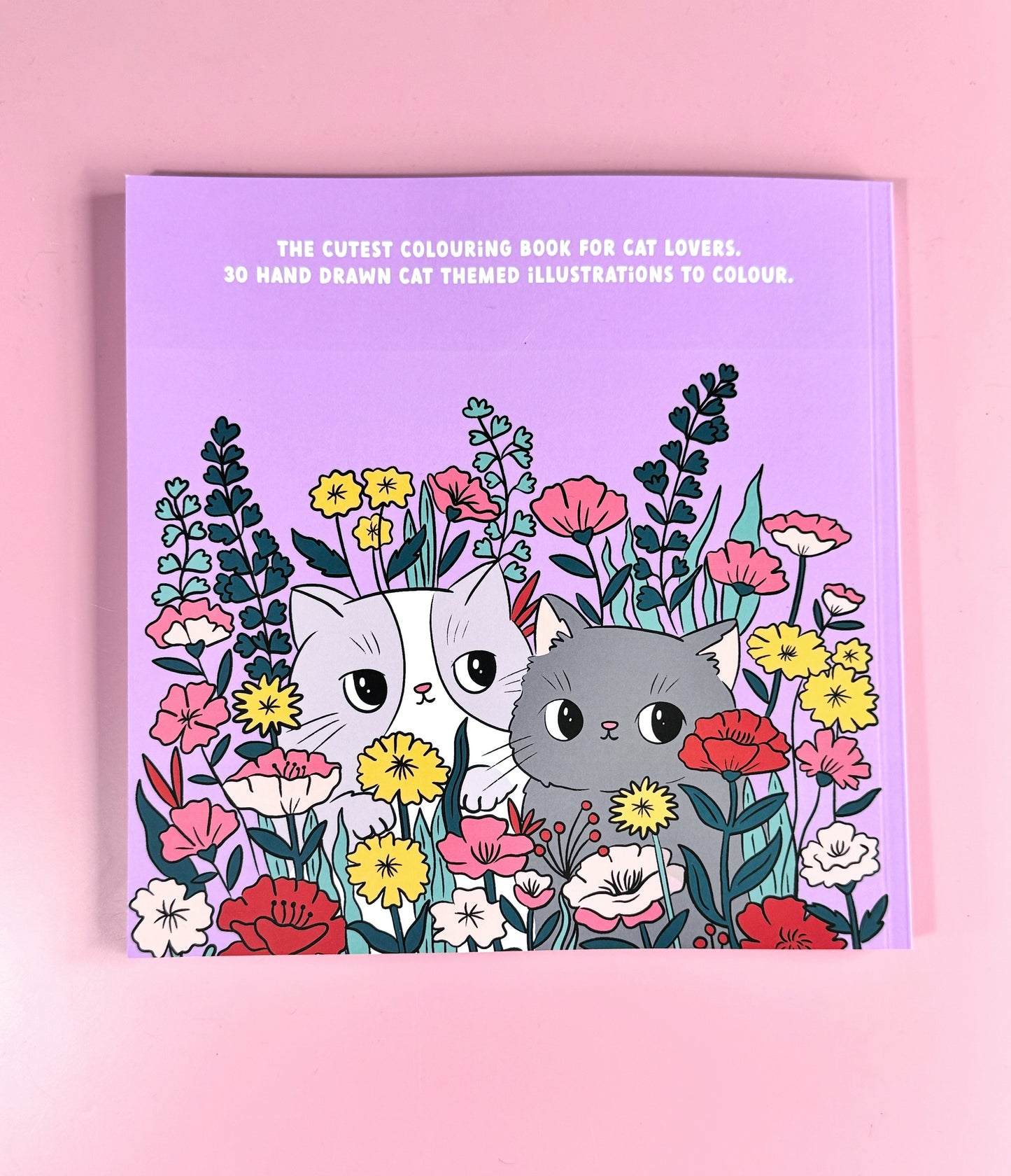 Pretty Kitty Colouring Book - Kawaii Cat Colouring Book