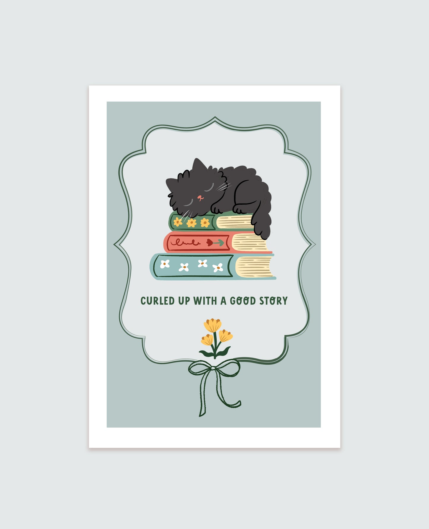 Mini bookish art prints - A6 size
