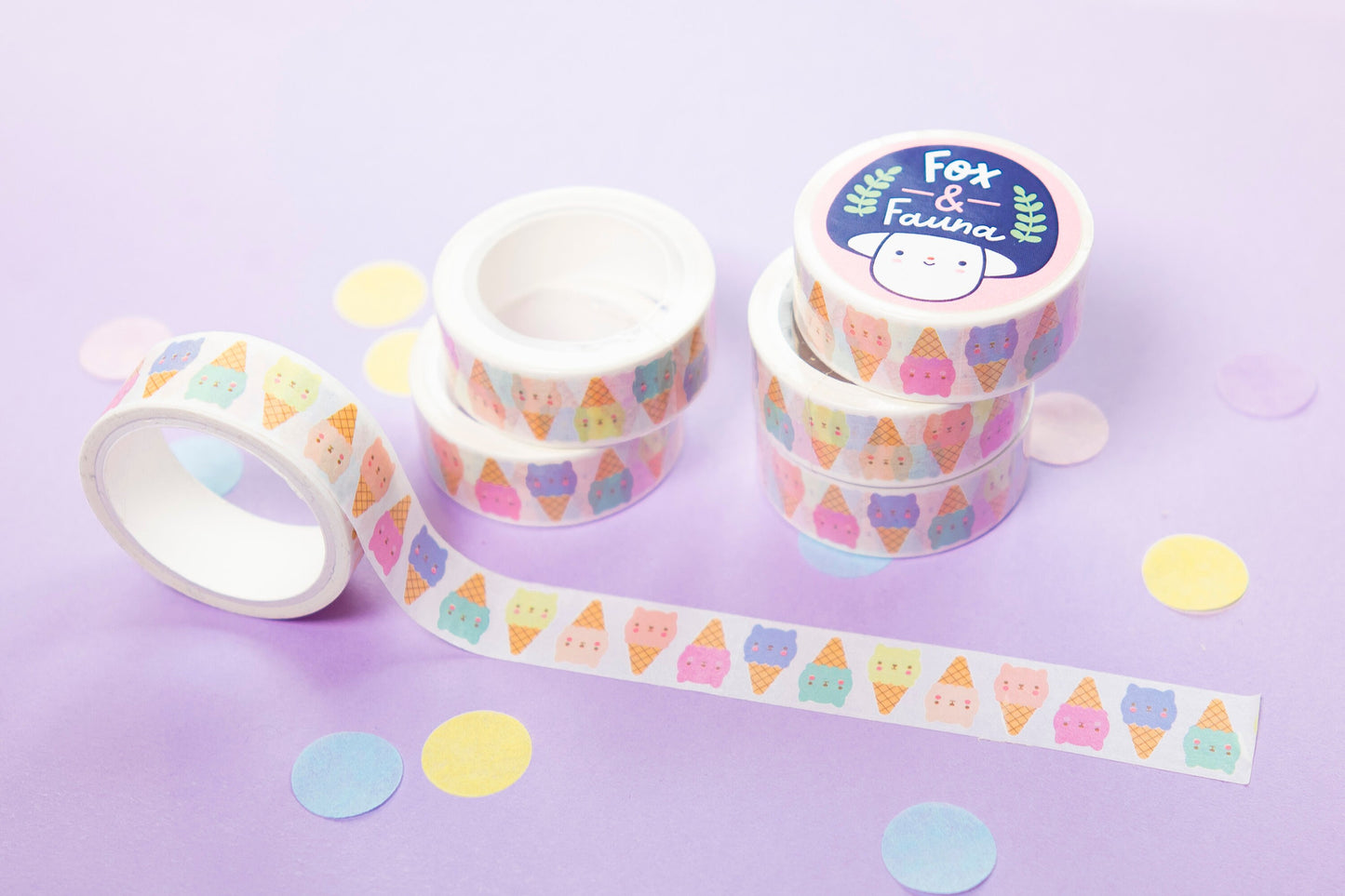 Kawaii washi tape- part of the Ice Cream Dreams range - super cute stationery