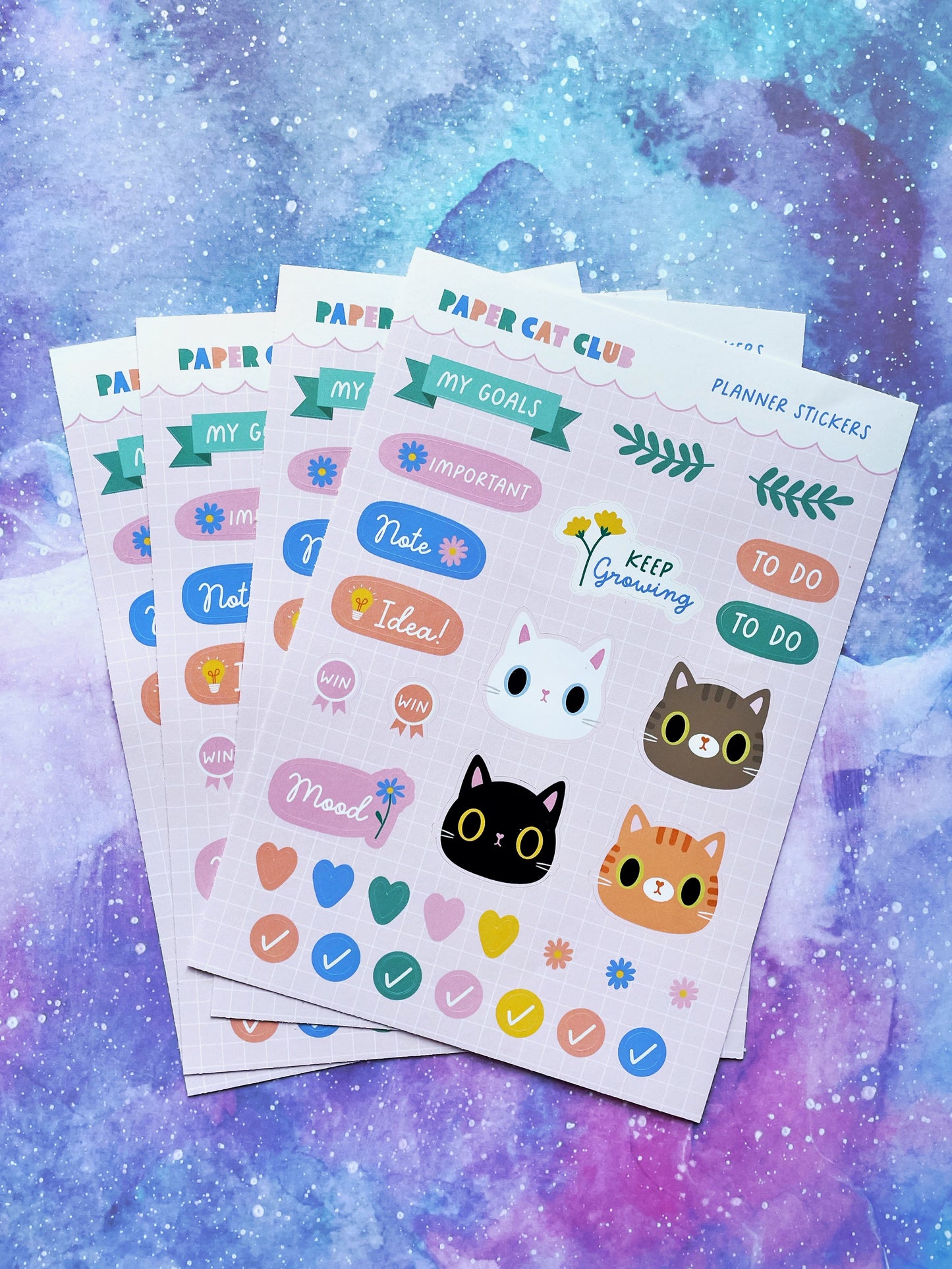 Cute Planner Stickers - perfect for bullet journal or planner