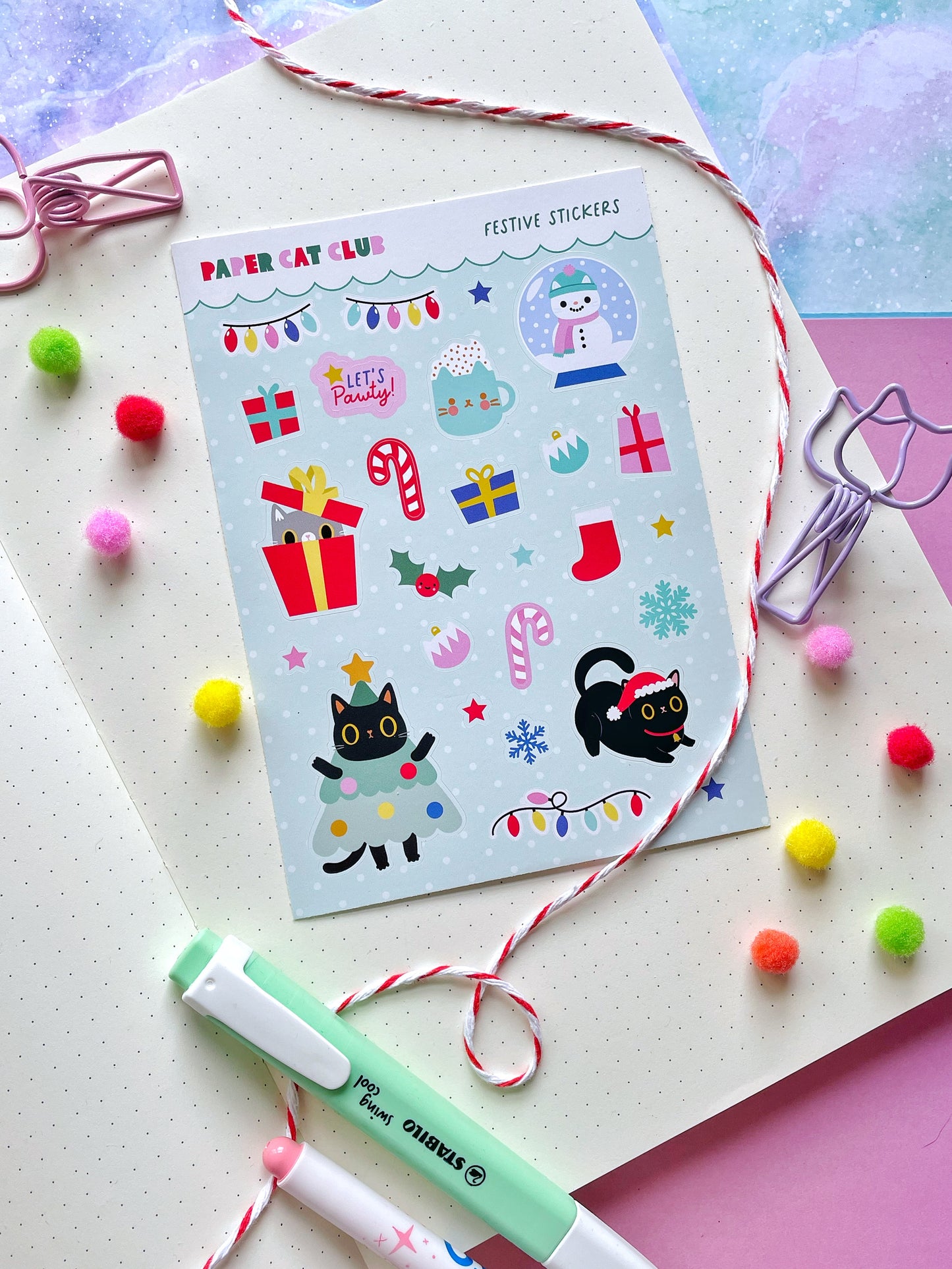 Cute Planner Stickers - perfect for bullet journal or planner
