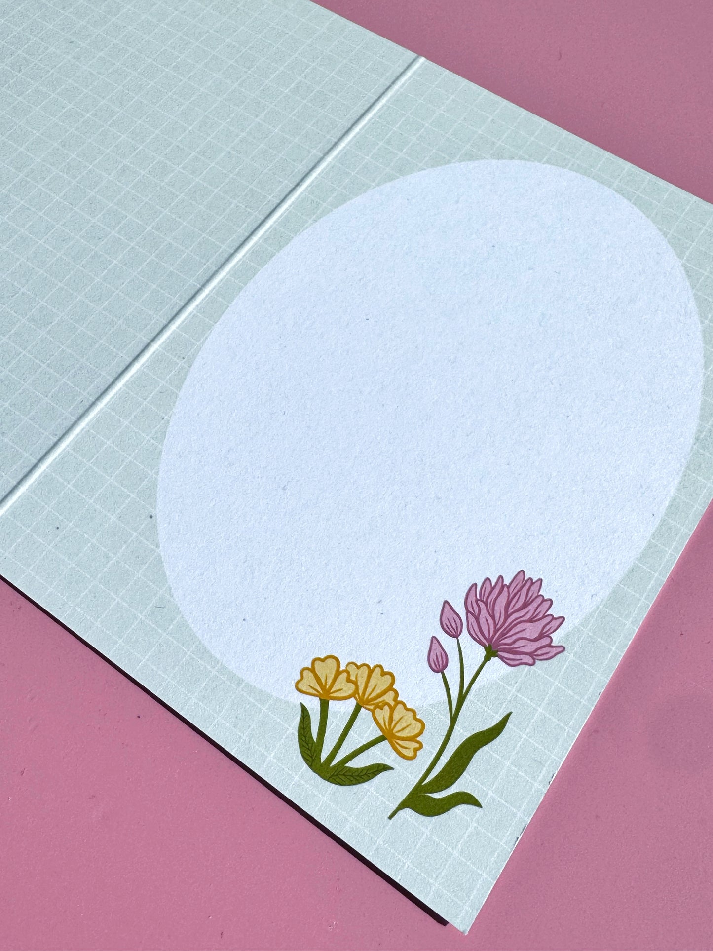 Hope your day is purrfect - Cute Cat Greeting Card for Book Lovers - eco friendly recycled