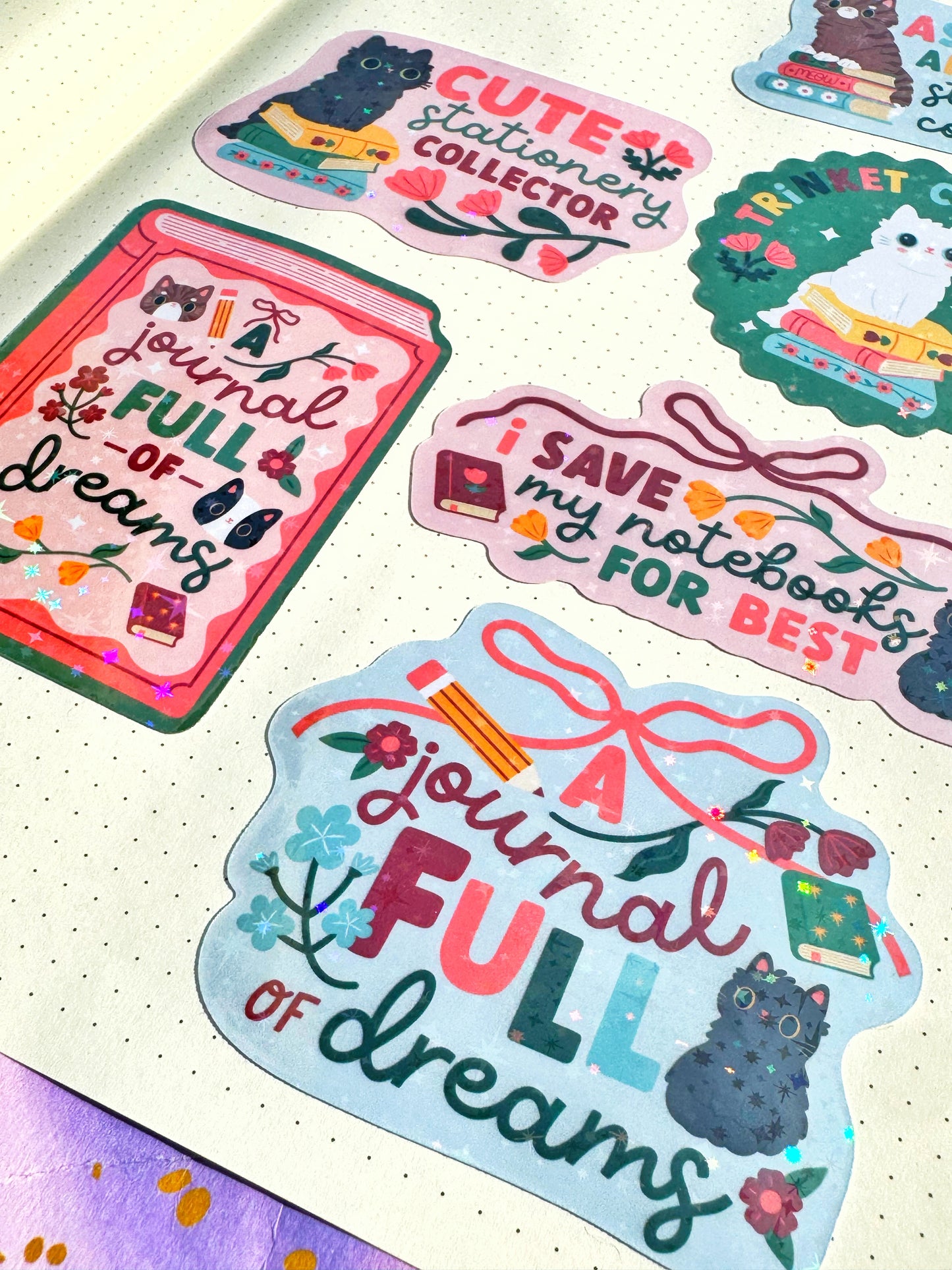 Stationery Collector Stickers - buy separately or money saving mutipack