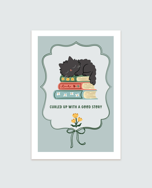 Mini bookish art prints - A6 size