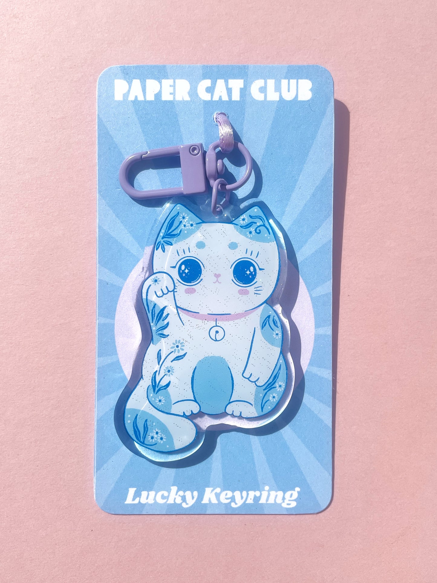 Cute Lucky Cat Keychain